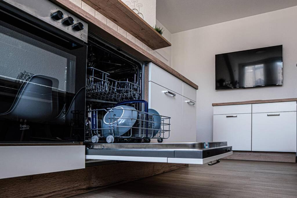 Gemütliche Ferienwohnung im Zentrum von Plauen Exterior foto