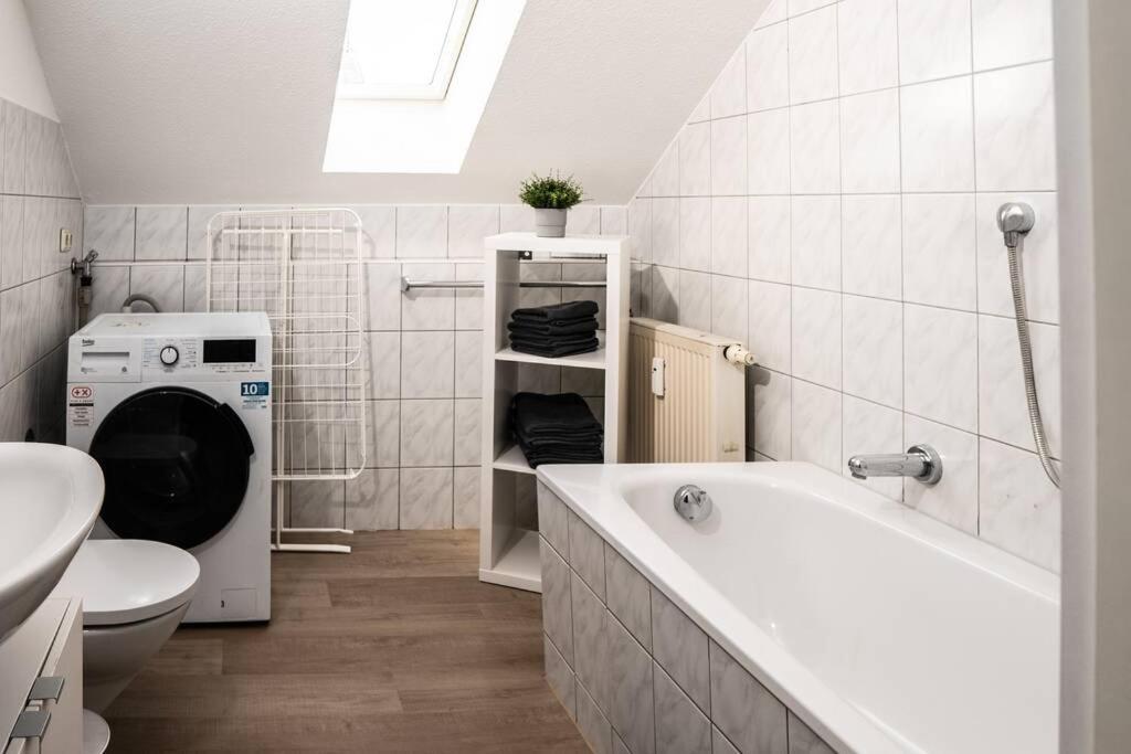 Gemütliche Ferienwohnung im Zentrum von Plauen Exterior foto